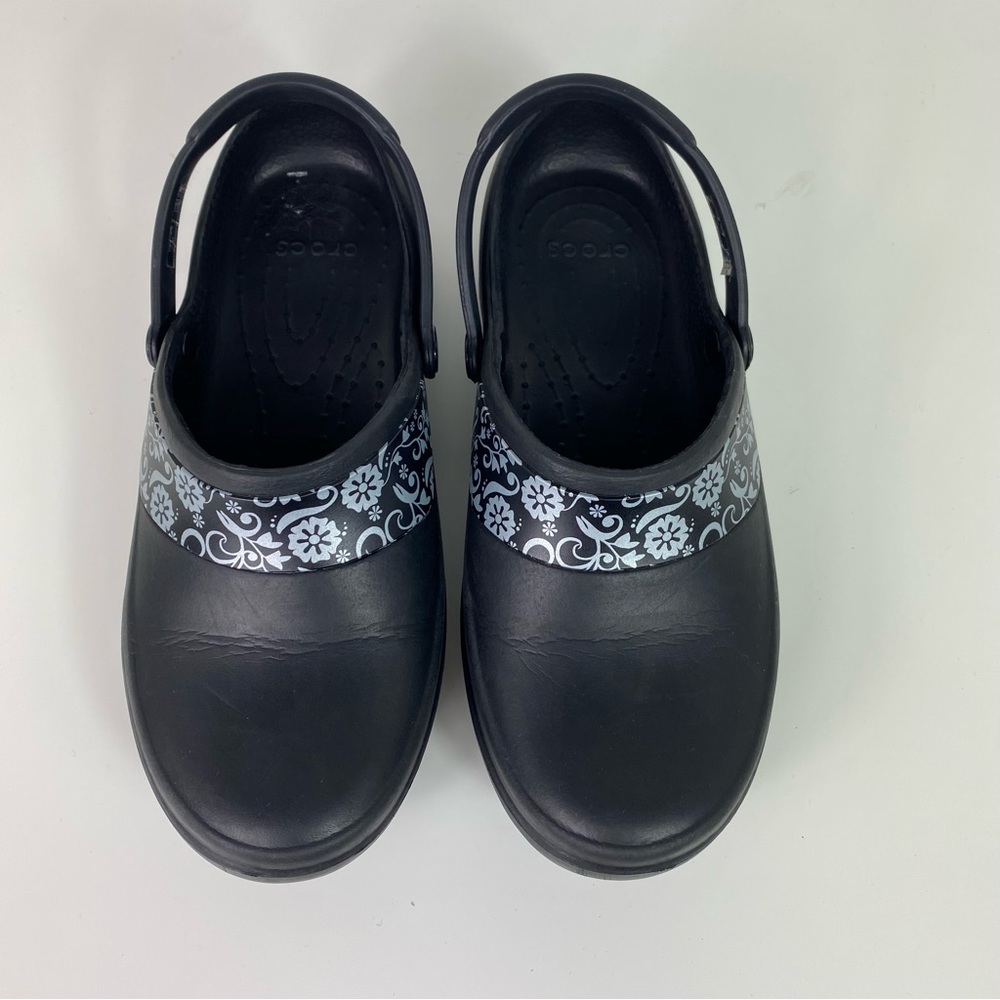 Crocs Mercy work Clog silver black - Picture 3 of 8